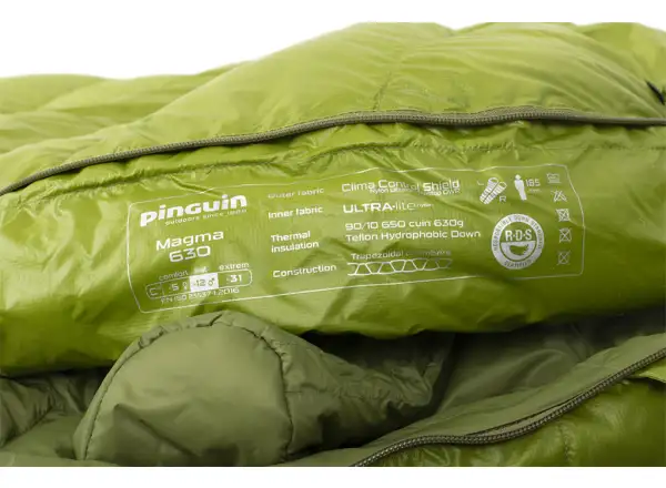 Pinguin Magma 630 Spací pytel -12°C 175 cm červená
