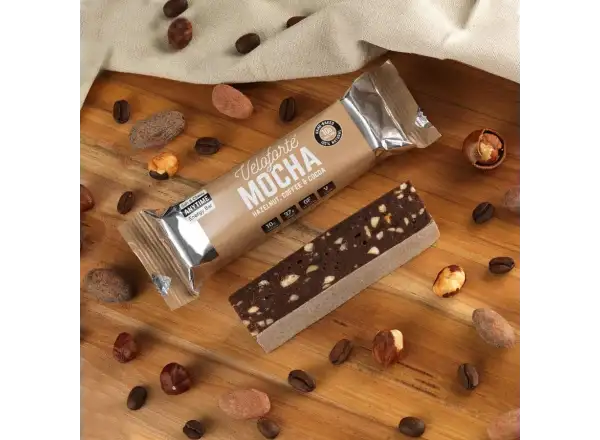 Veloforte Mocha Bar tyčinka 70 g Hazelnut, Coffee & Cocoa