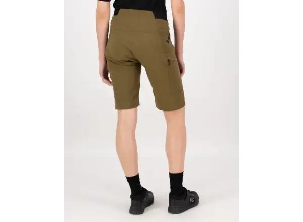 Mons Royale Diversion Merino Trail dámské kraťasy Dark Olive