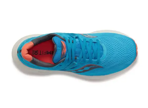 Saucony Triumph 20 dámská běžecká obuv oceánová/korálová
