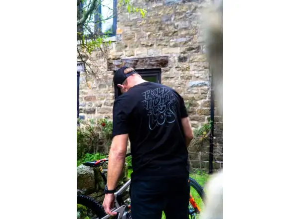 Peatys Ride Wear pánské triko krátký rukáv tmavě zelená