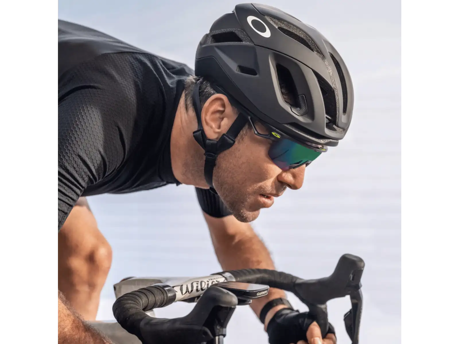 Oakley Sphaera sluneční brýle Matte Black Ink/Prizm Road Jade