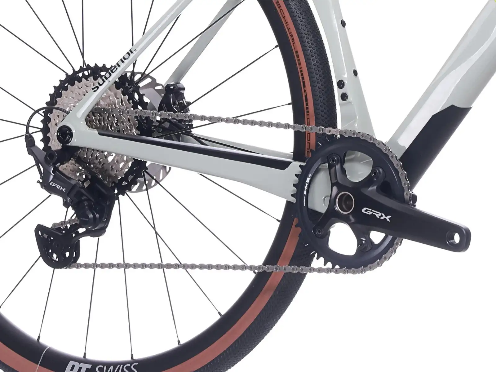 Superior XR 9.7 GR Gloss gravel kolo Grey/Racing Yellow