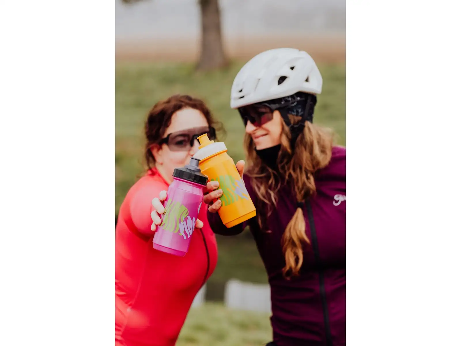 Force Party Ride cyklistická láhev 550 ml žlutá