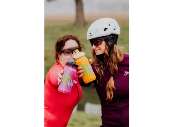 Force Party Ride cyklistická láhev 550 ml žlutá