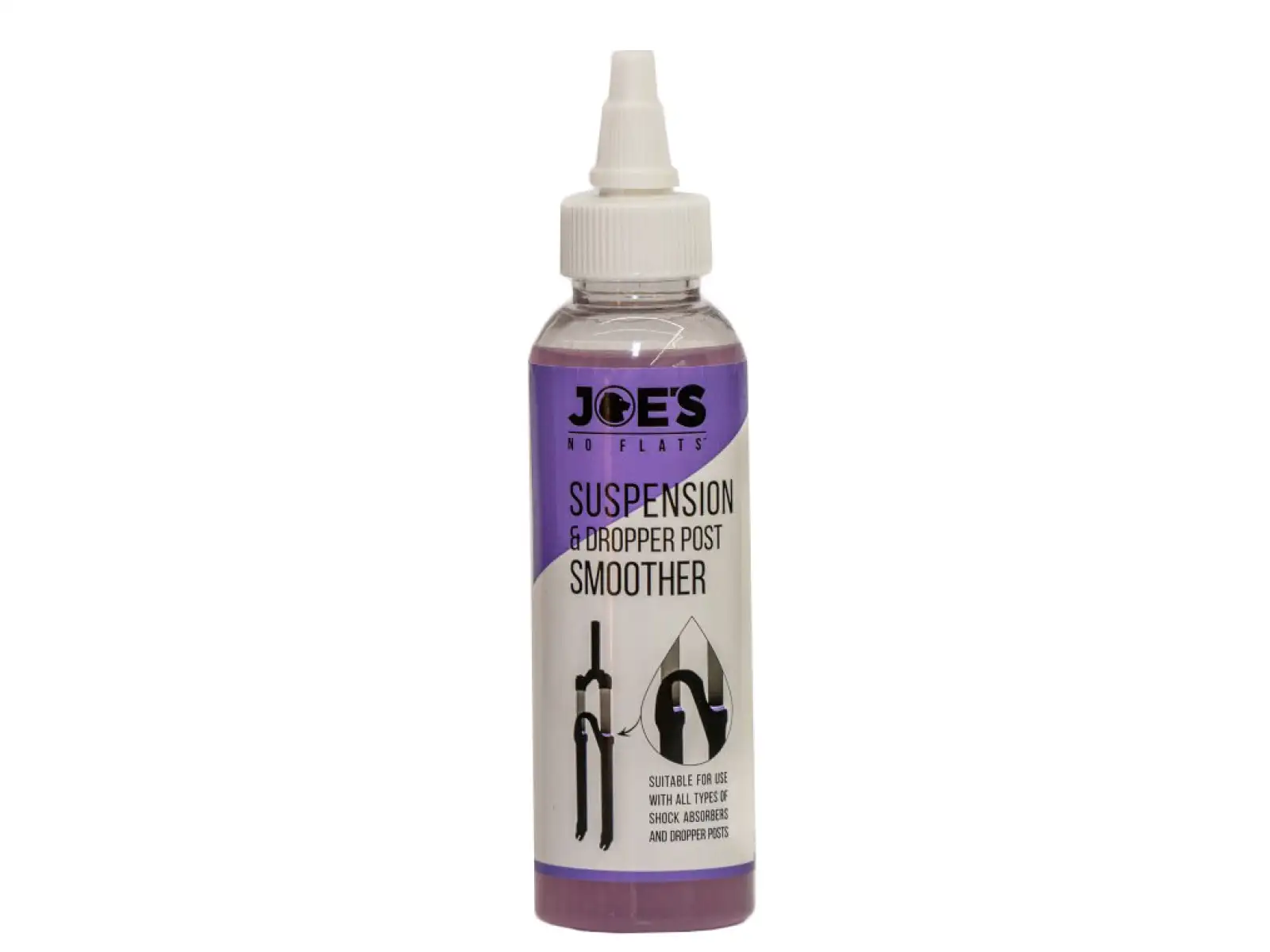 JOE'S Suspension & Dropper Post Smoother čistič tlumičů/teleskopických sedlovek 125 ml