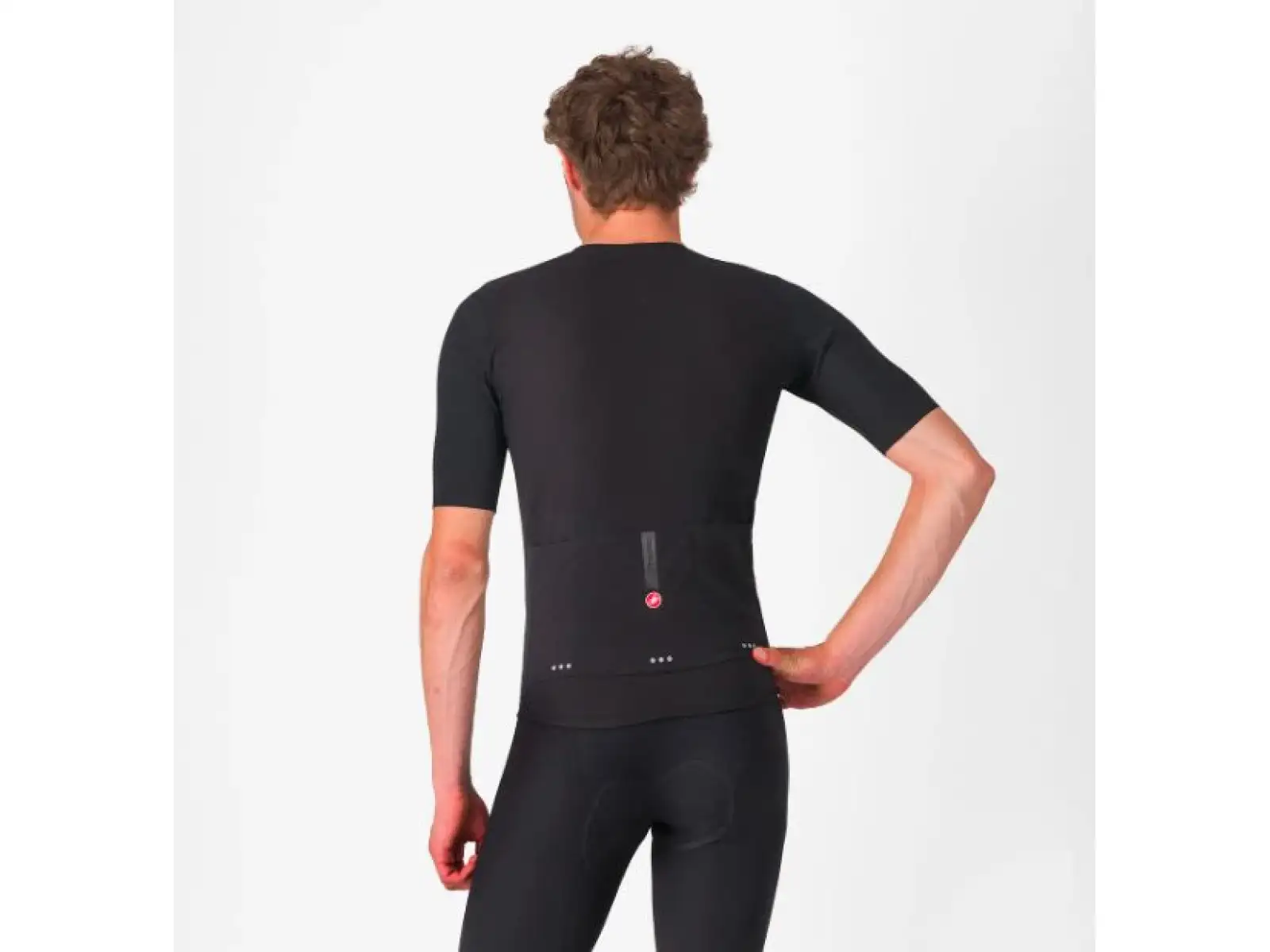 Castelli Premio Evo pánský dres krátký rukáv Light Black