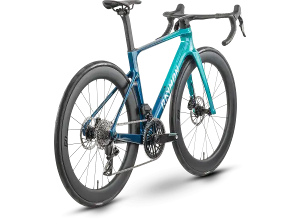 Raymon Arva Evo 24S Force E1 AXS silniční kolo ocean fade/chrome
