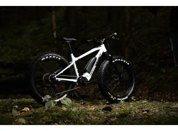 Rock Machine VYÖRY e50 S fatbike elektrokolo Gloss White/Black VZOREK