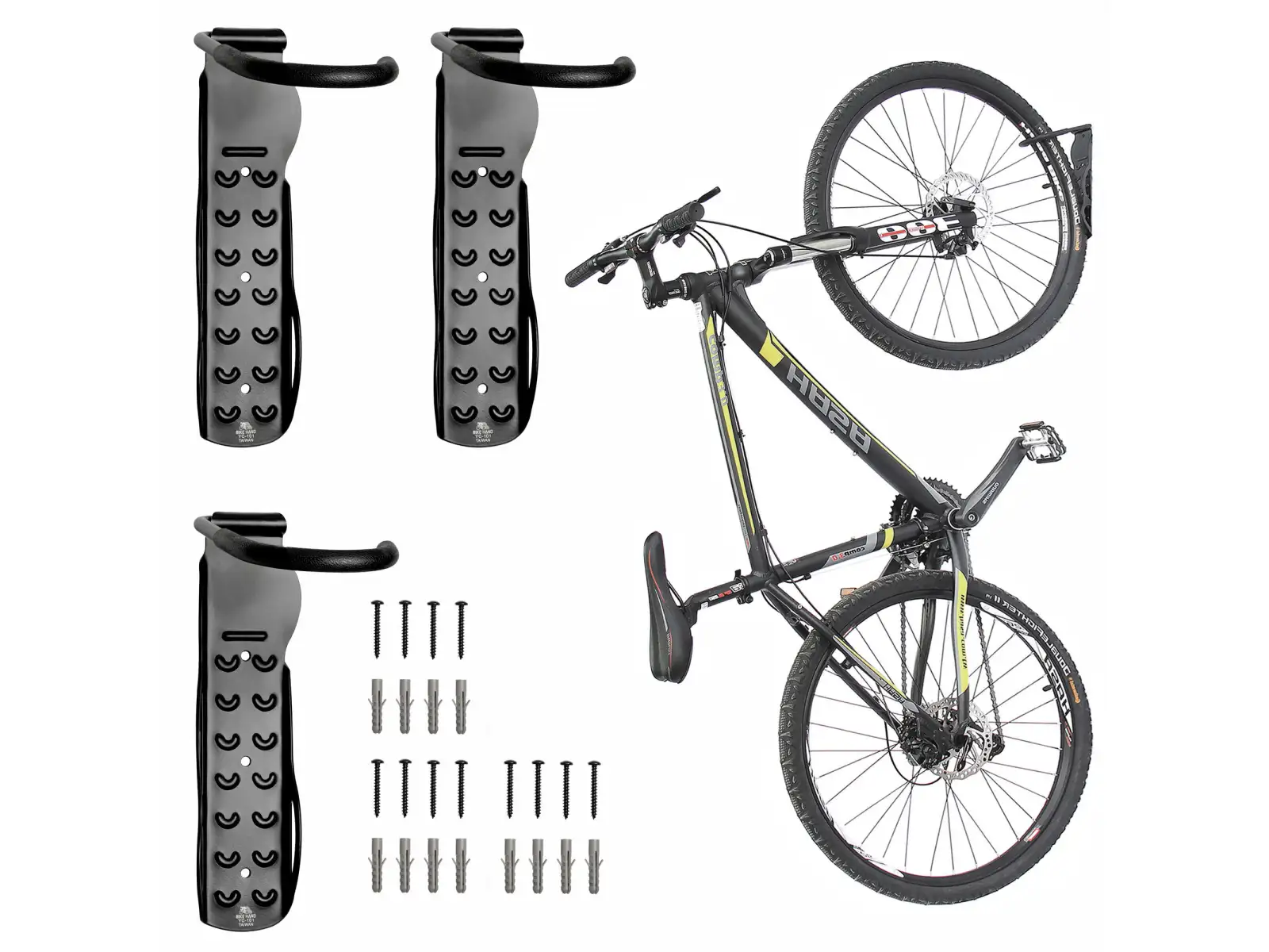 Bike Hand YC-101 držák kola na zeď za přední kolo