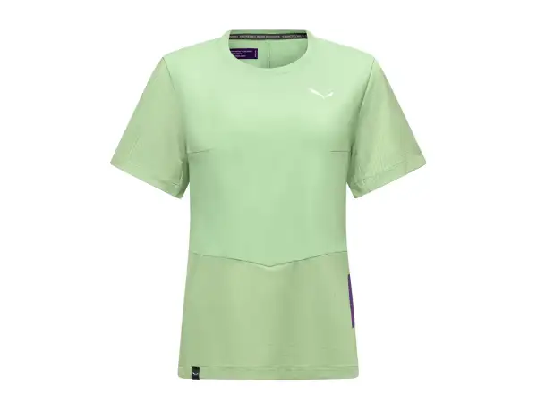 Salewa Dry'Ton Hybrid dámské triko krátký rukáv Pastel Green