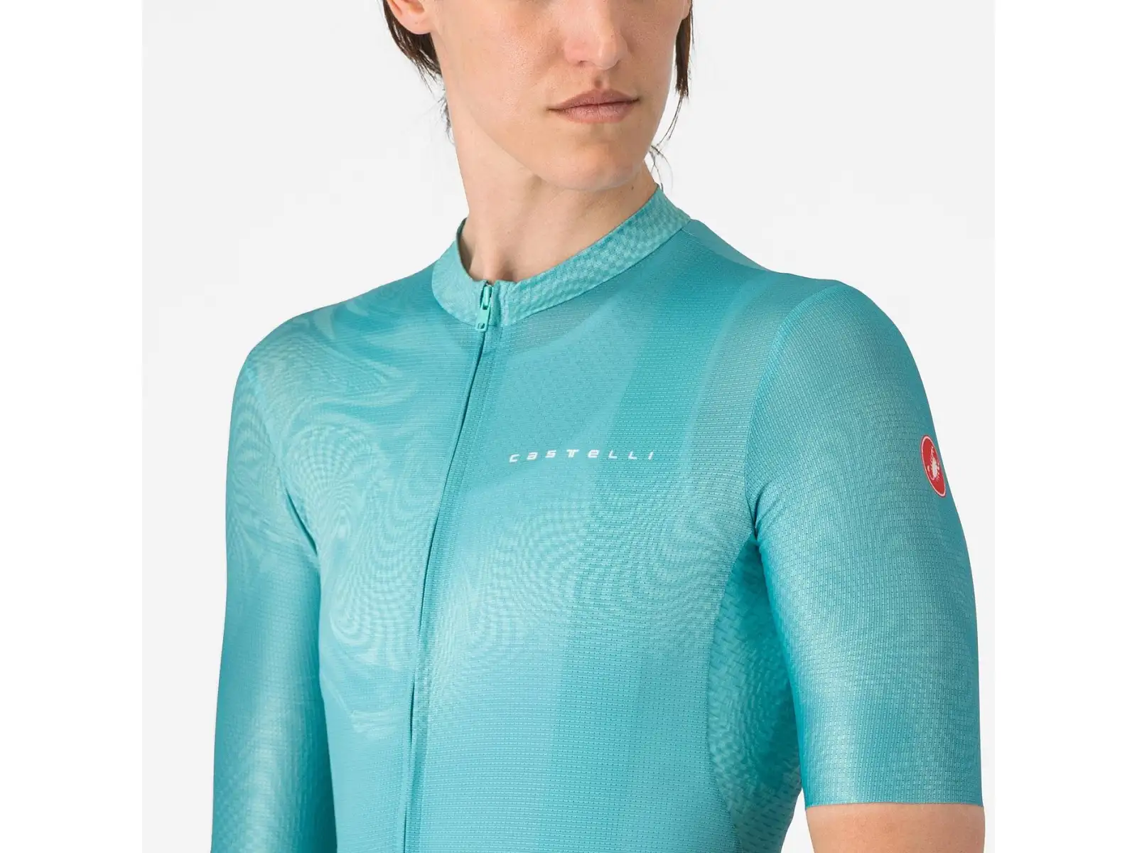 Castelli Fantasia dámský dres krátký rukáv Pool Blue