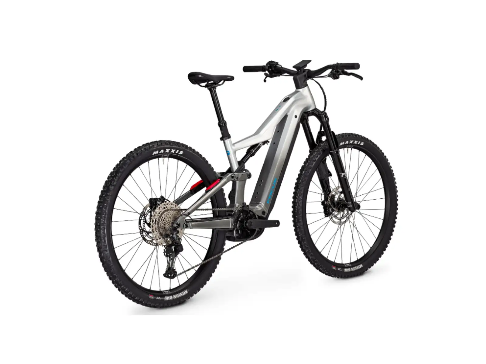 Focus Thron2 6.9 ABS celoodpružené elektrokolo 800 Wh Nepalsilver/Steelgrey