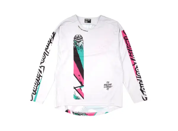 Troy Lee Designs Sprint Full Pull dětský dres dlouhý rukáv Chalk