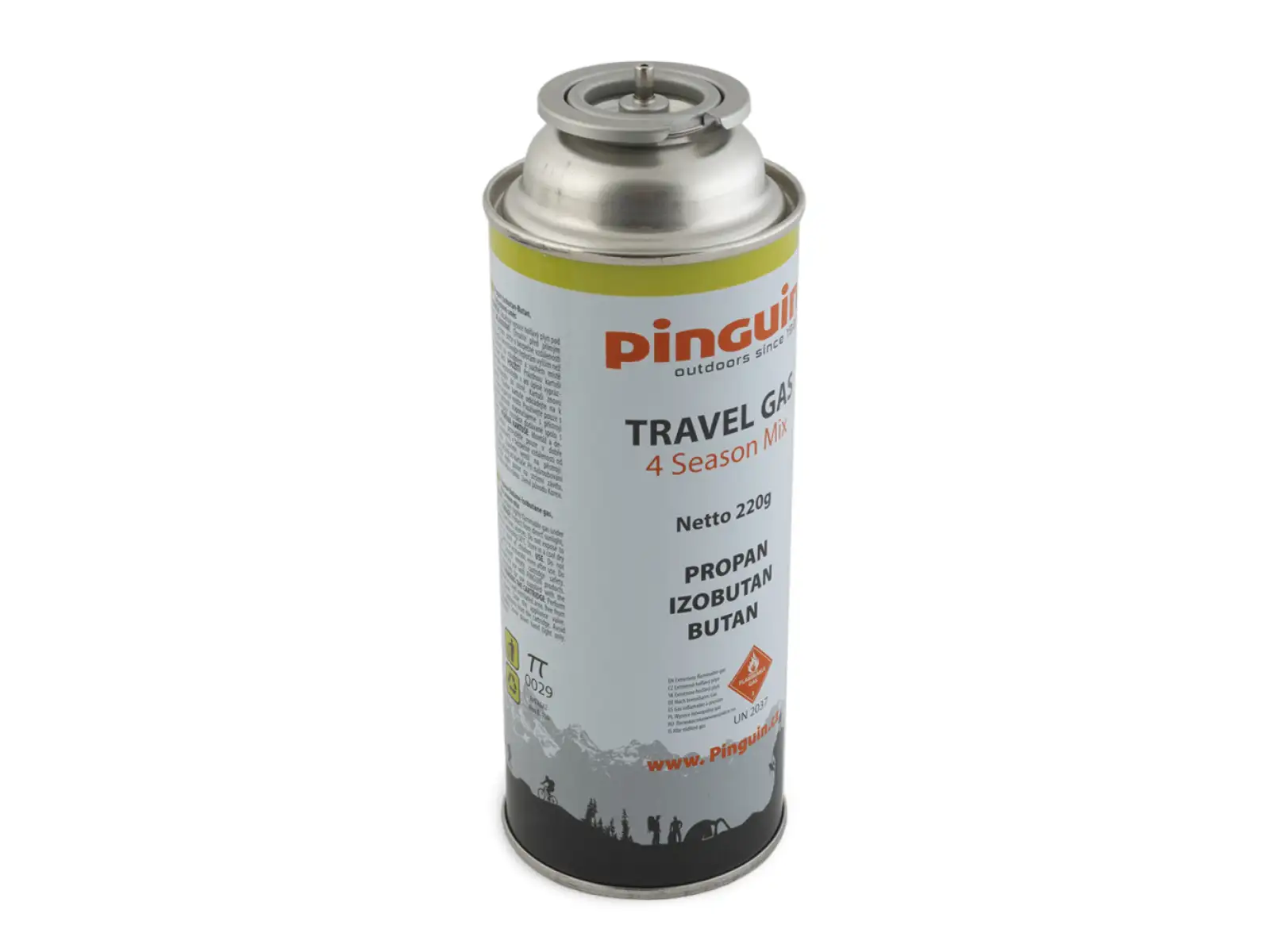 Pinguin Travel Gas plynová kartuše 220 g