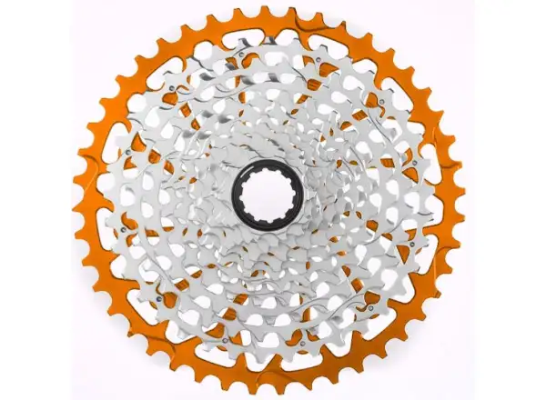 Garbaruk 12 sp. gravel kazeta 10-44 z. Sram XD oranžová