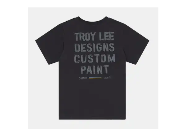 Troy Lee Designs Paint Shop triko krátký rukáv Carbon