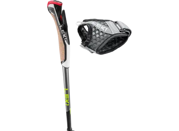 Leki Traveller Alu trekingové hole Black/Silvergray/Neonyellow