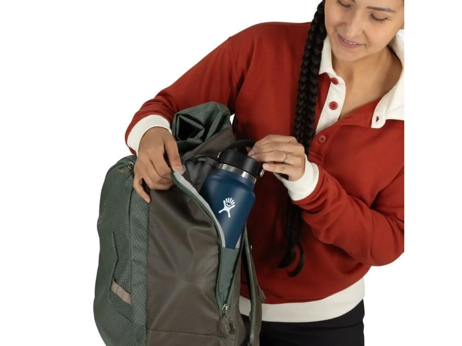 Skladem Novinka Osprey Transporter Roll Top batoh Pine Leaf