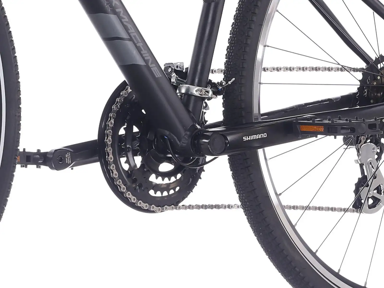 Rock Machine Rokk 30 Easy Entry trekingové kolo Matte Black