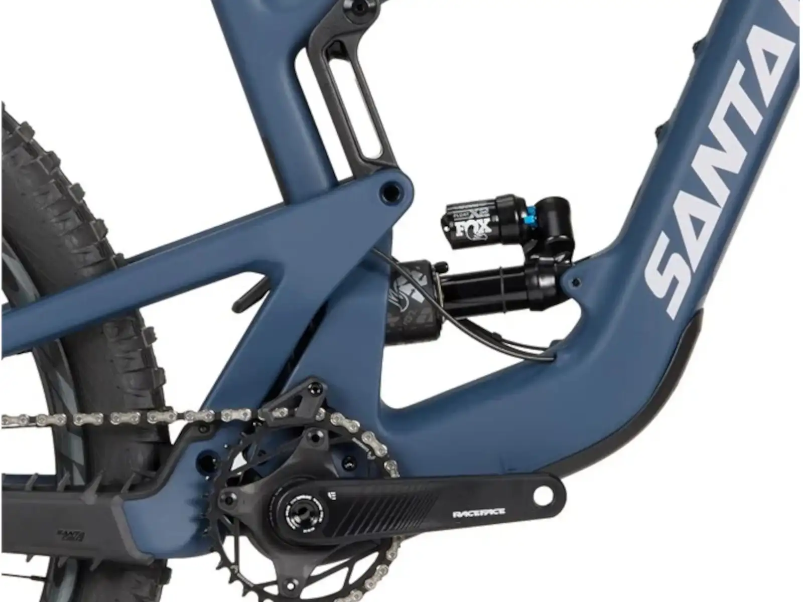 Santa Cruz Heckler SL 1 C MX Stout celoodpružené elektrokolo Matte Dark Blue