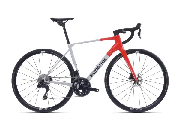 Superior X-Road 9.5 GF silniční kolo gloss grey / orange red