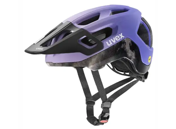 Uvex React MIPS MTB přilba Lilac/Oak Matt