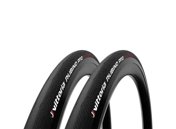 Vittoria Rubino Pro IV G2.0 Twin Pack 2-balení silniční plášť kevlar + 2x duše