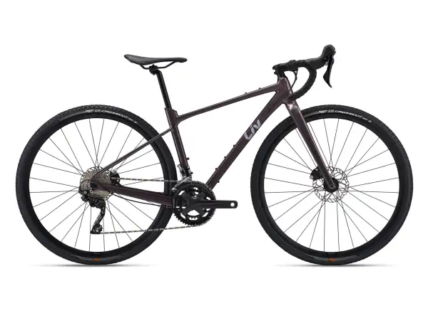 Liv Devote 1 gravel kolo Charcoal Plum