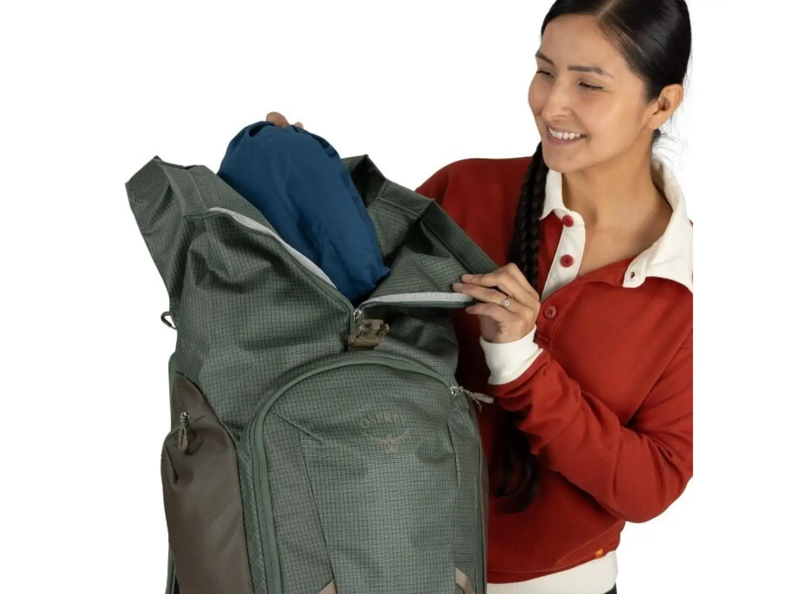 Osprey Transporter Roll Top batoh Raven Black