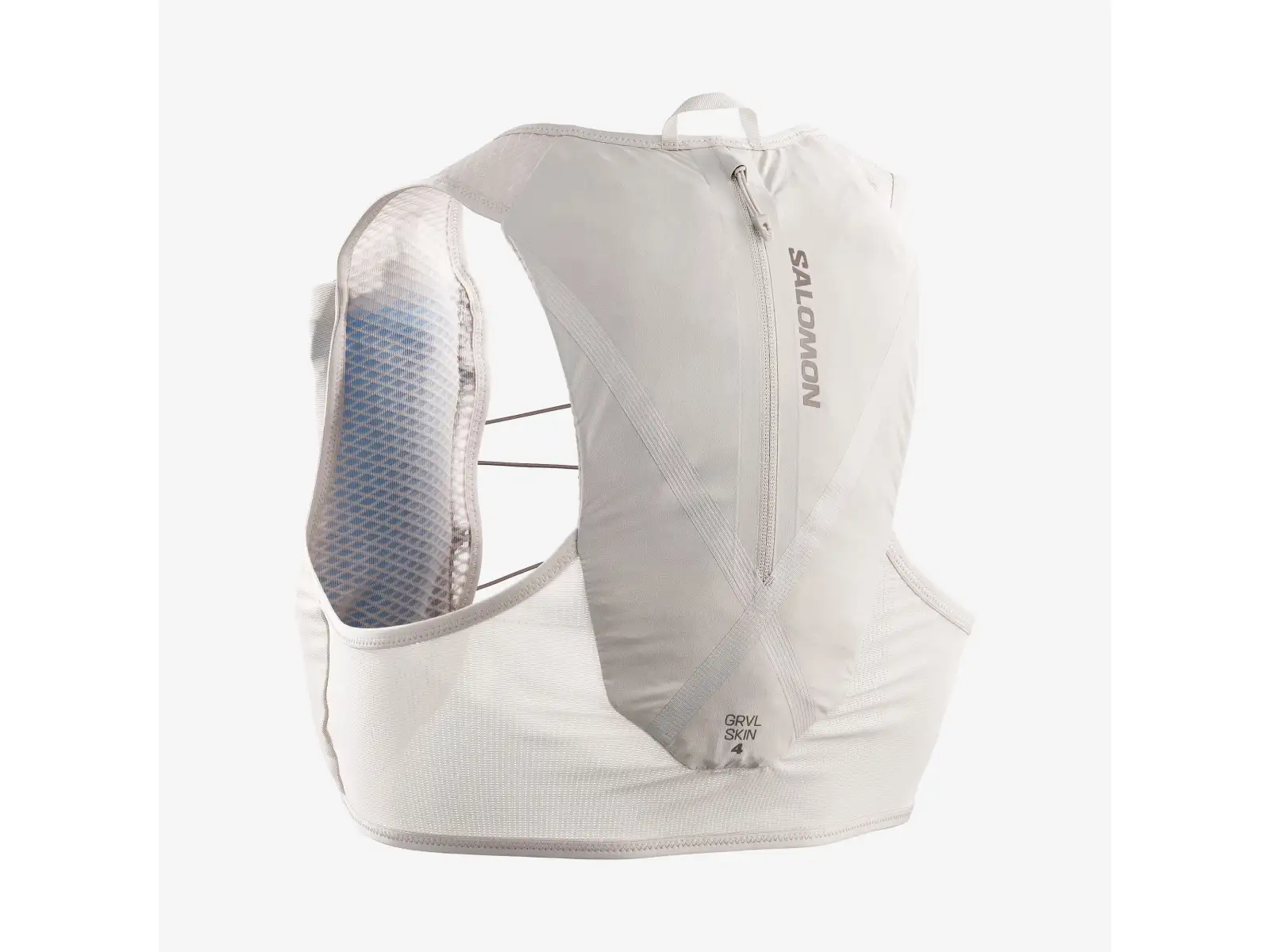 Salomon GRVL SKIN 4 SET běžecká vesta Silver Cloud/Iron