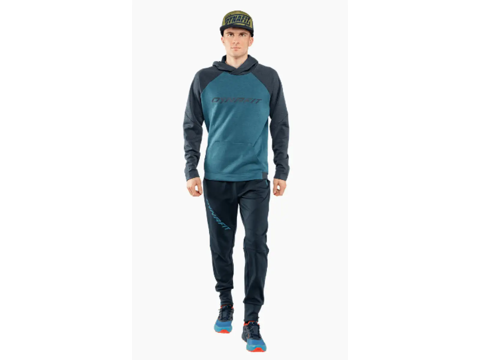 Dynafit 24/7 Polartec Hoody pánská mikina Mallard Blue