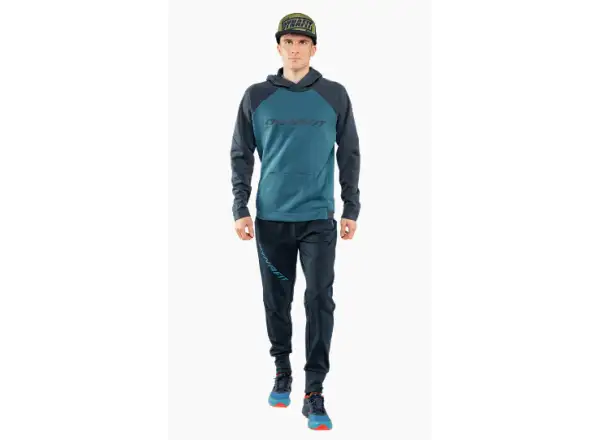 Dynafit 24/7 Polartec Hoody pánská mikina Mallard Blue