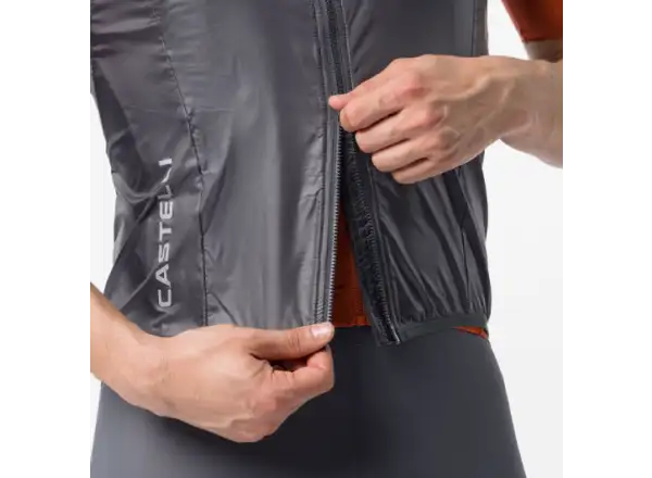 Castelli Aria 2 pánská vesta Dark Gray