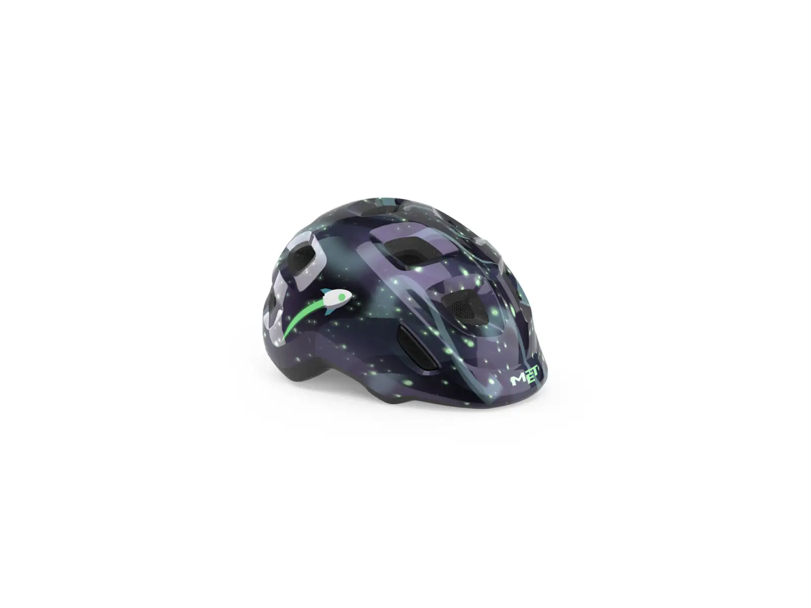 MET Hooray dětská přilba Space Glow In The Dark
