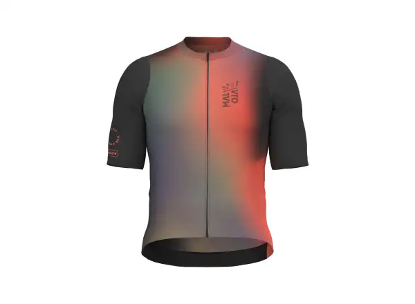 Maloja RamseckM. pánský dres krátký rukáv Deep Black Multi
