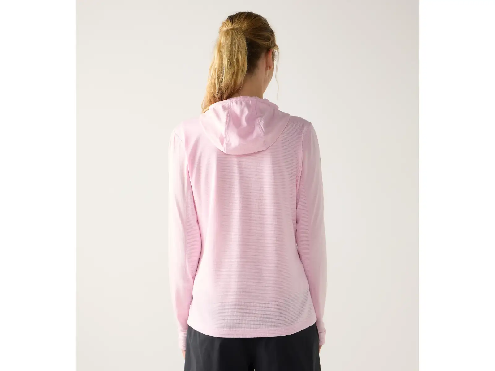 Haglöfs L.I.M Mid Multi Hood dámská mikina s kapucí Fresh Pink