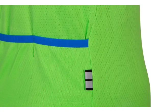 Etape Peddy dětský dres krátký rukáv zelená/modrá