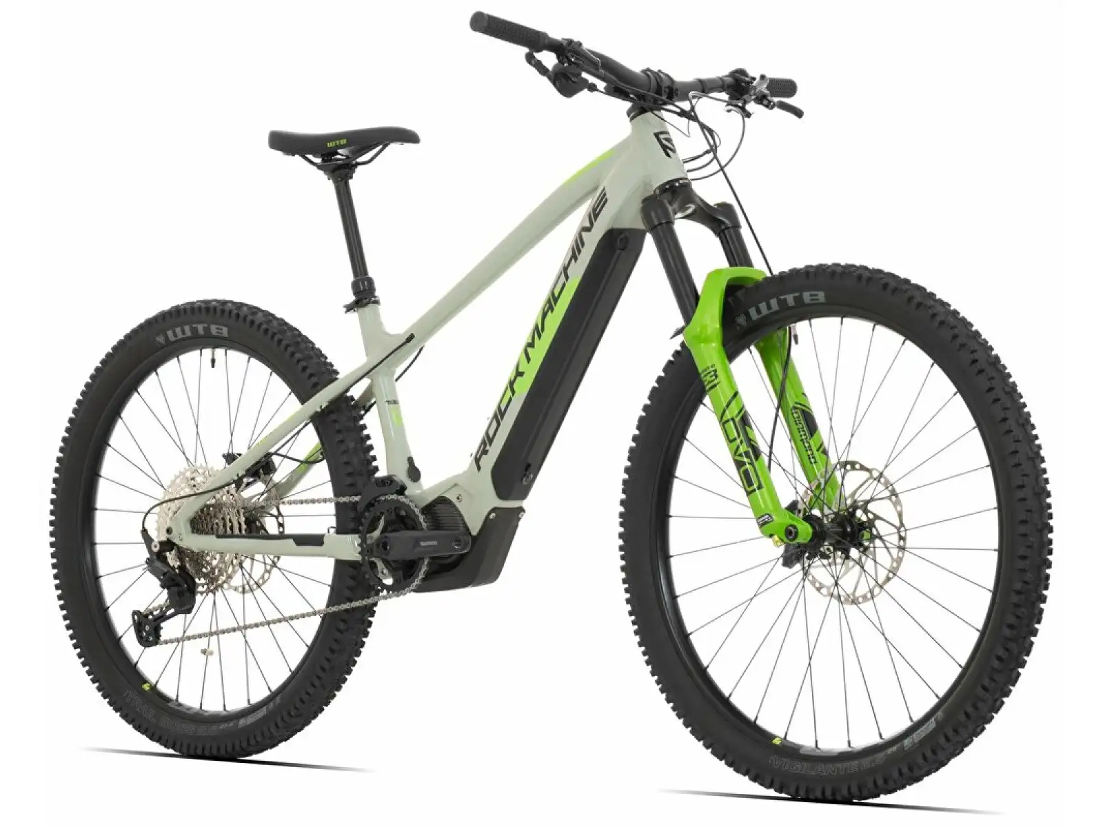 Rock Machine Blizz TRL e90-297 Grey/Green horské elektrokolo