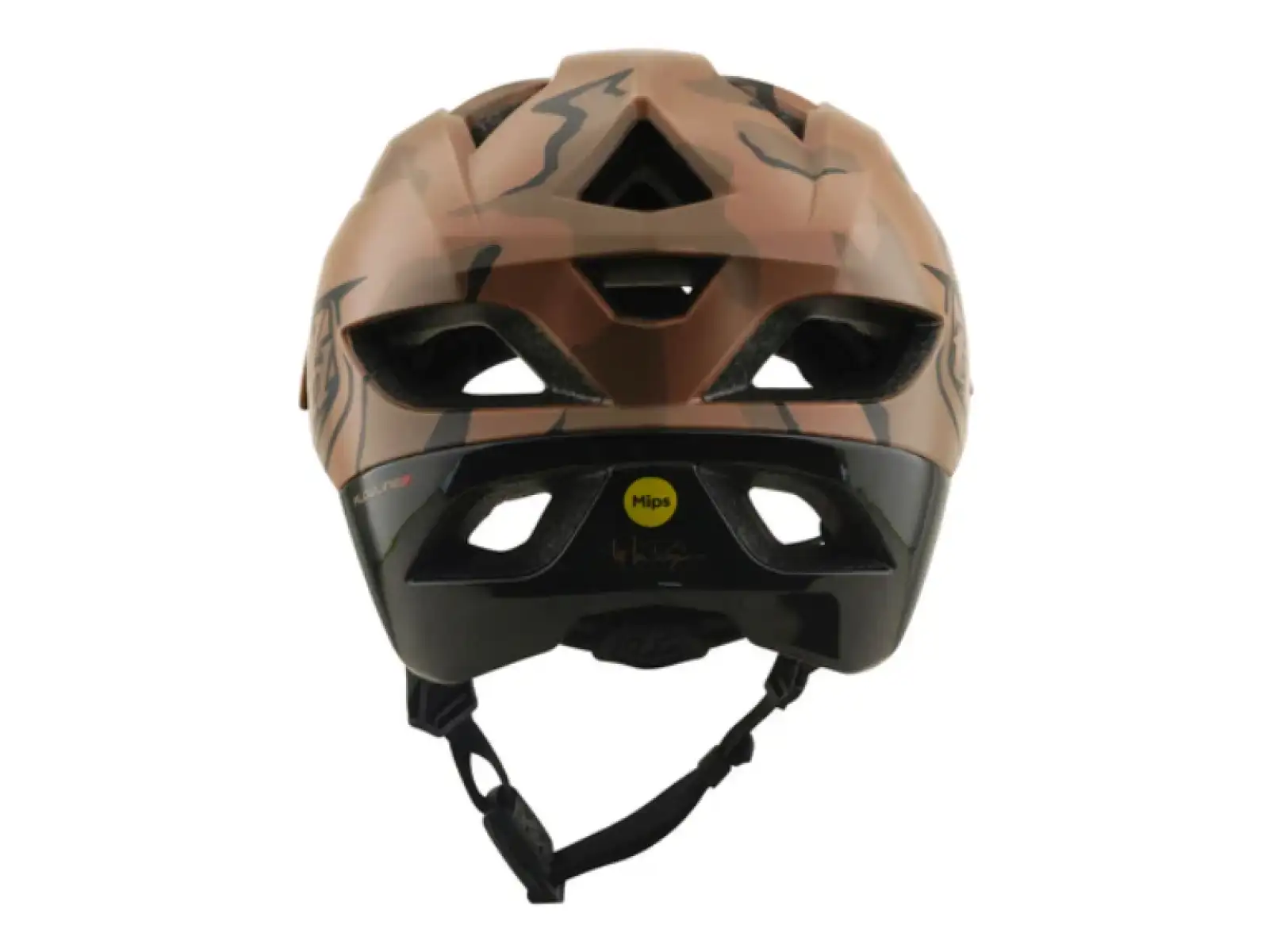 Troy Lee Designs Flowline SE MIPS přilba Badge Sienna Camo