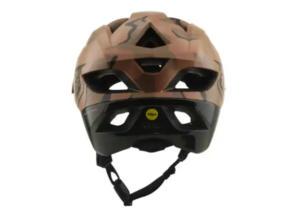 Troy Lee Designs Flowline SE MIPS přilba Badge Sienna Camo