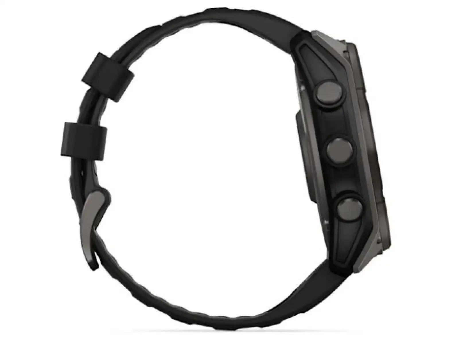 Garmin fenix 8 - 51 mm Solar Sapphire chytré hodinky Carbon DLC Titanium Black/Pebble Gray