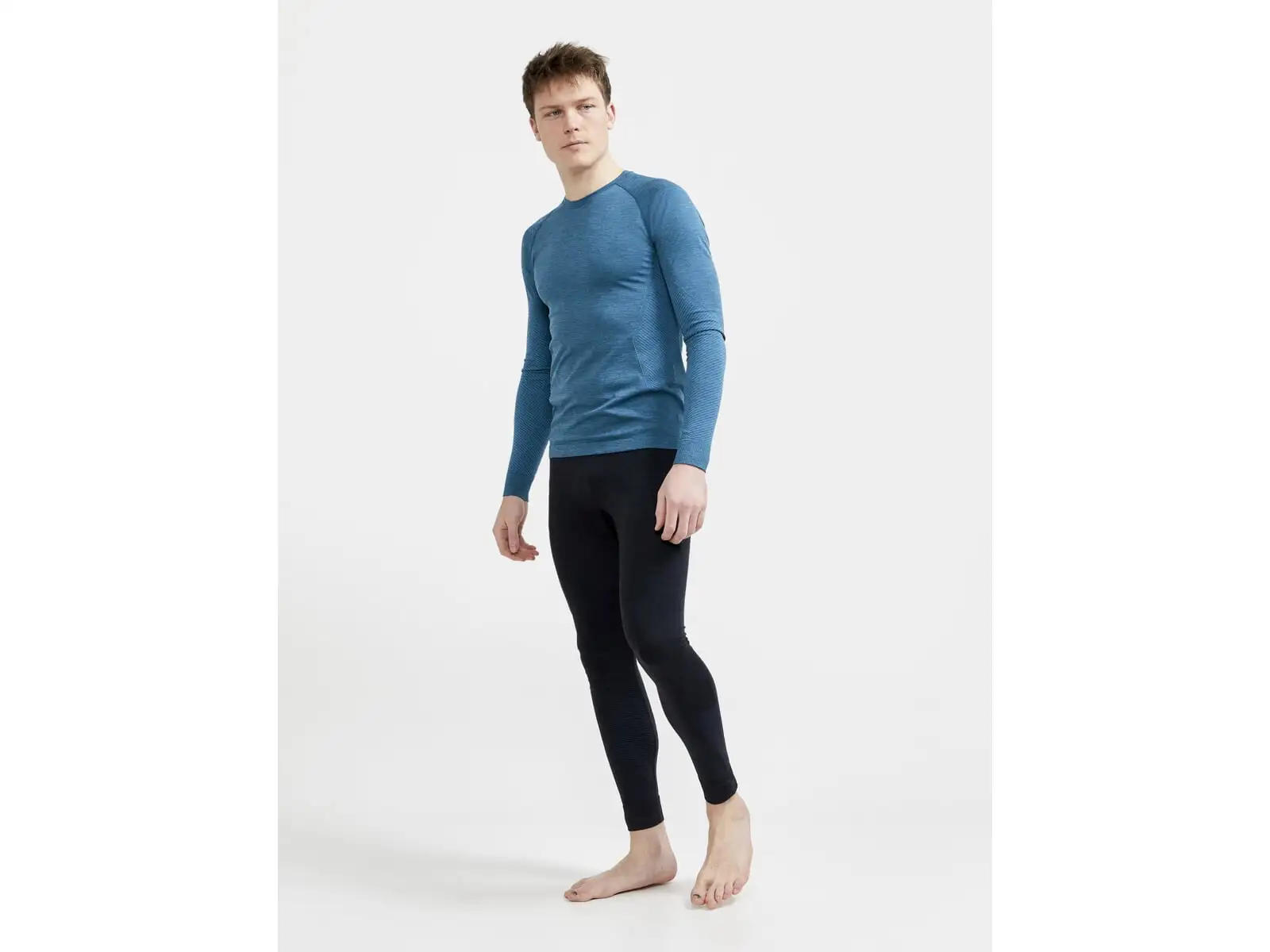Craft Core Dry Active Comfort pánské triko dlouhý rukáv zelená