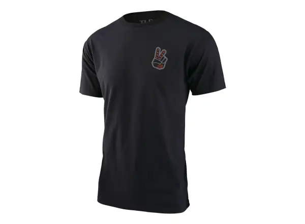 Troy Lee Designs Peace Out pánské triko krátký rukáv Black/Gray