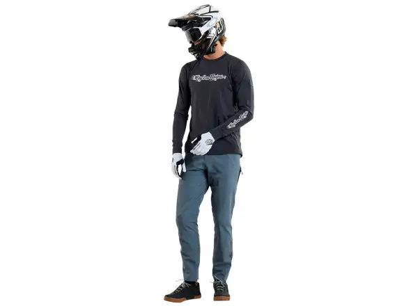 Troy Lee Designs Ruckus Long Travel pánské kalhoty Mono Steel Blue