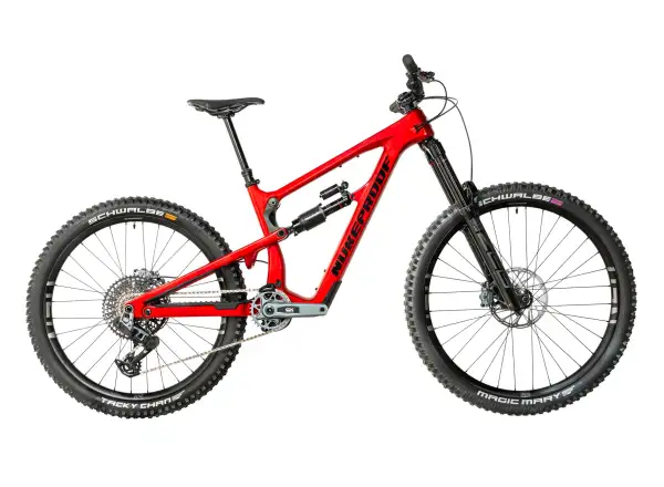 Nukeproof Mega Carbon Pro 297 T-GX celoodpružené kolo Red
