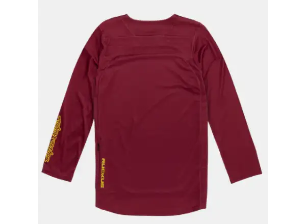 Troy Lee Designs Ruckus Spun pánský dres 3/4 rukáv Oxblood