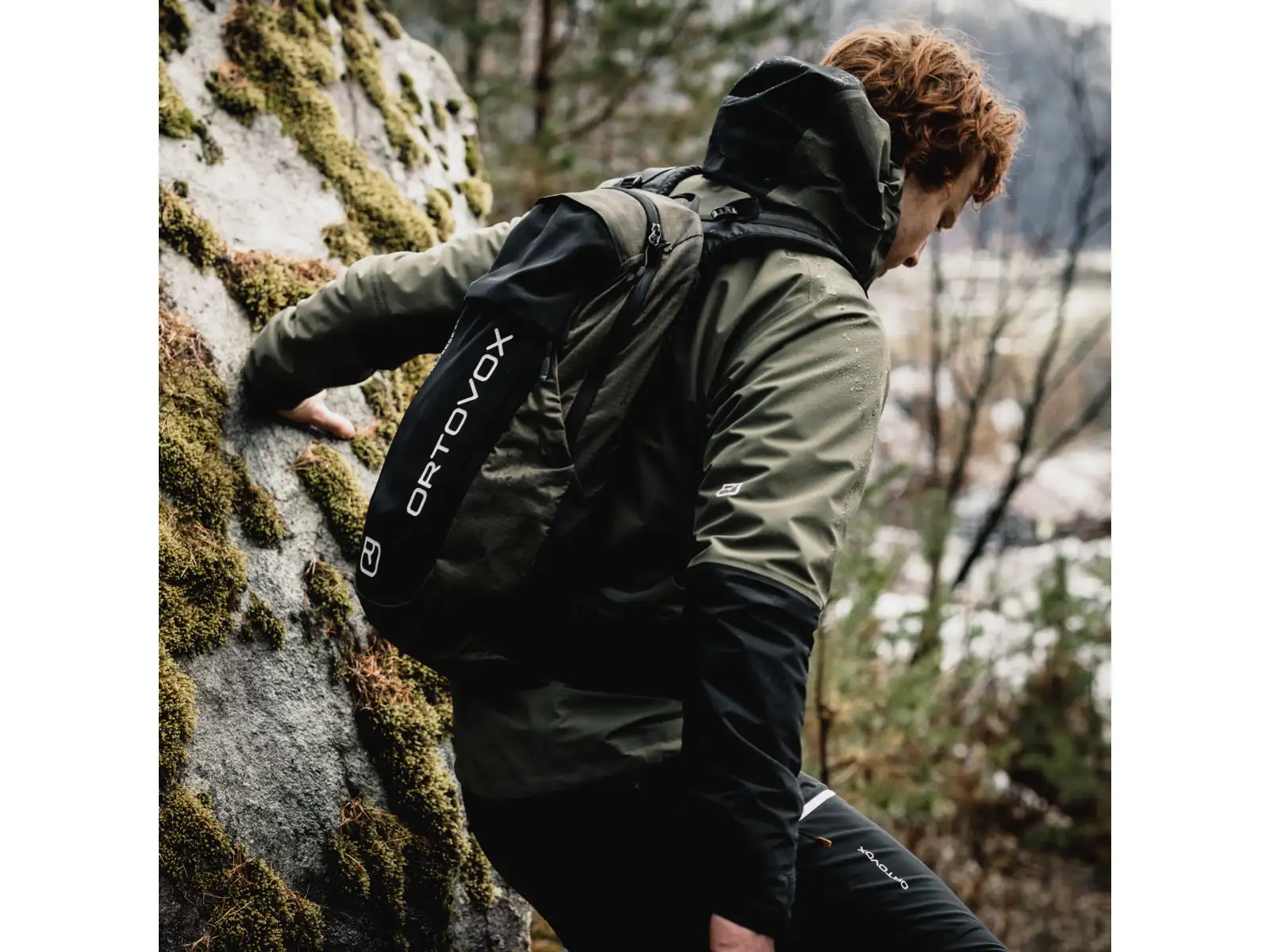 Ortovox Traverse 20 horolezecký batoh 20 l Black Raven