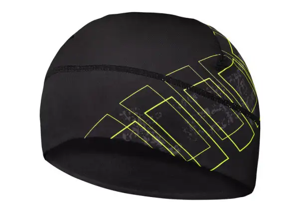 Etape Fizz čepice černá/žlutá fluo
