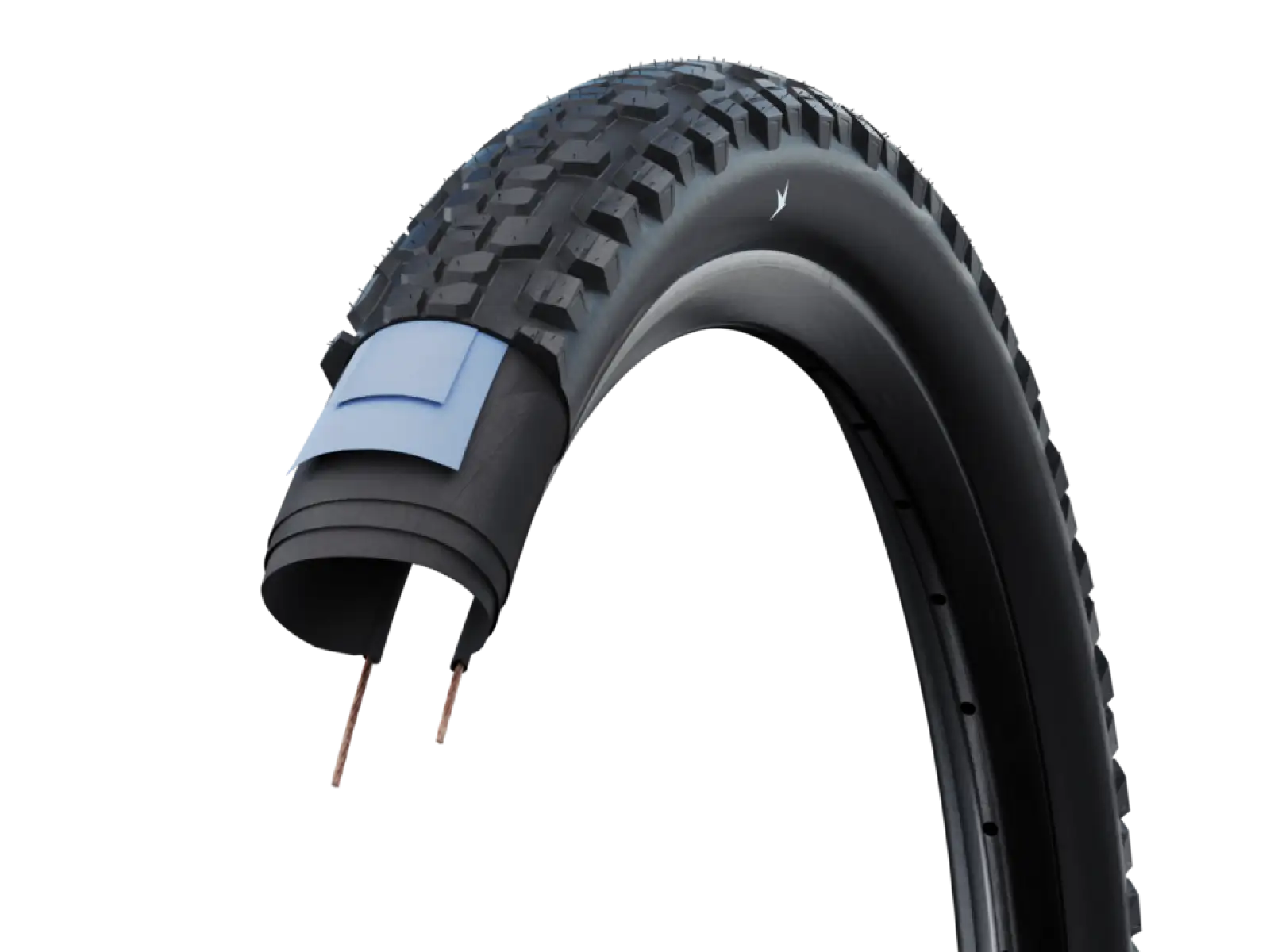 Schwalbe Hybrid JOHNNY WATTS E-50 TLR Addix Green Radial 29x2,35" MTB plášť kevlar černá/r